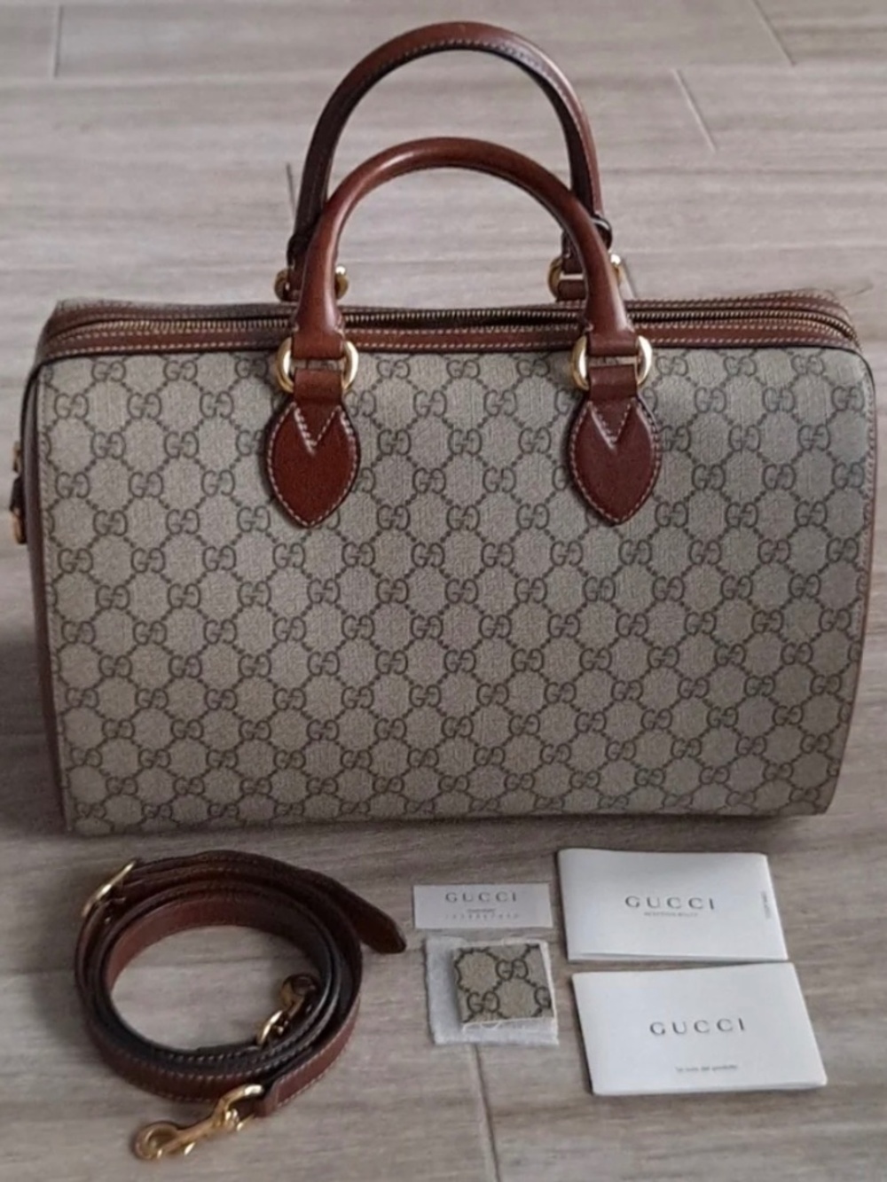 Large Gucci large Convertible Boston bag